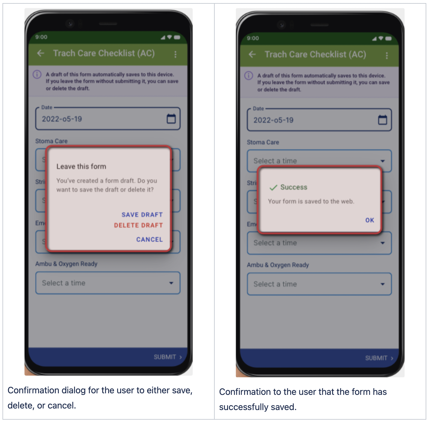 Form Draft Workflow Overview AlayaCare